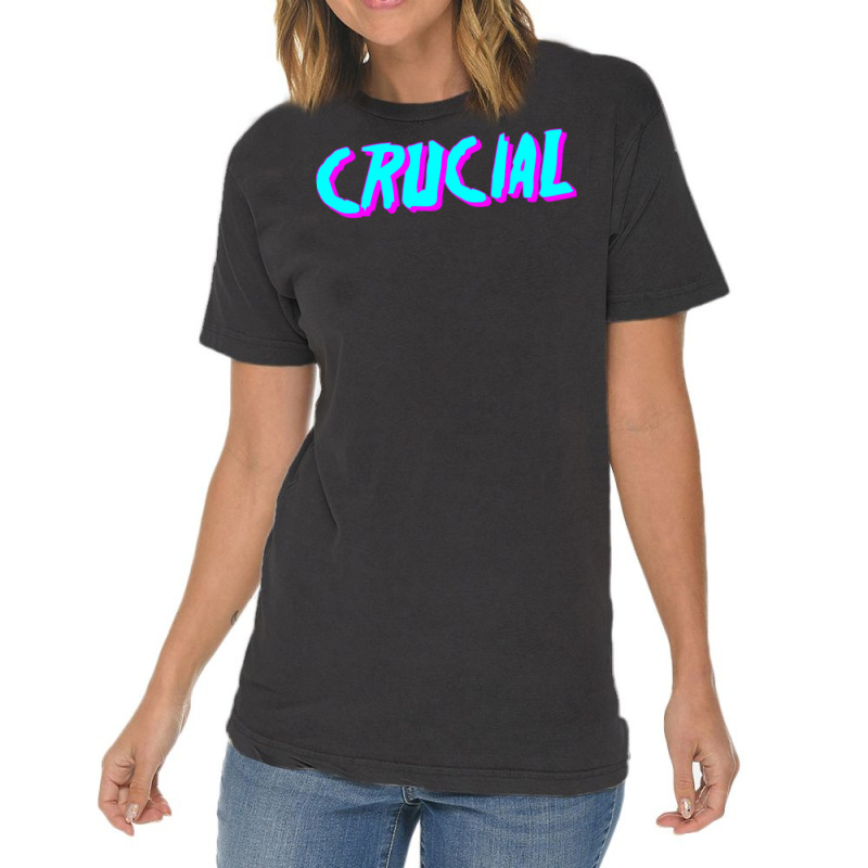 80s Words  Crucial Classic Vintage T-Shirt by vonnezramzele | Artistshot