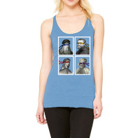 Ninja Artists Leonardo Donatello Raphael Michelangelo Parody Renaissan Racerback Tank | Artistshot