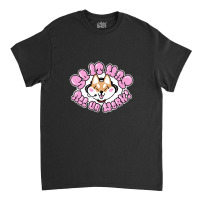 Doggo Working  Tongue Out 1 Classic T-shirt | Artistshot