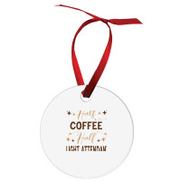 Gift For Flight Attendant Love Coffee Ornament | Artistshot