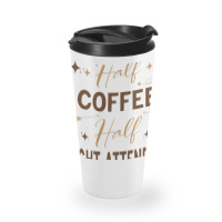 Gift For Flight Attendant Love Coffee Travel Mug | Artistshot