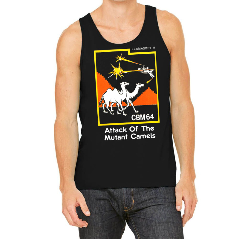 Attack Of The Mutant Camels Commodore 64 Retro Gaming Classic Tank Top by vonnezramzele | Artistshot