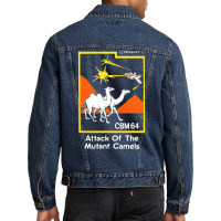 Attack Of The Mutant Camels Commodore 64 Retro Gaming Classic Men Denim Jacket | Artistshot