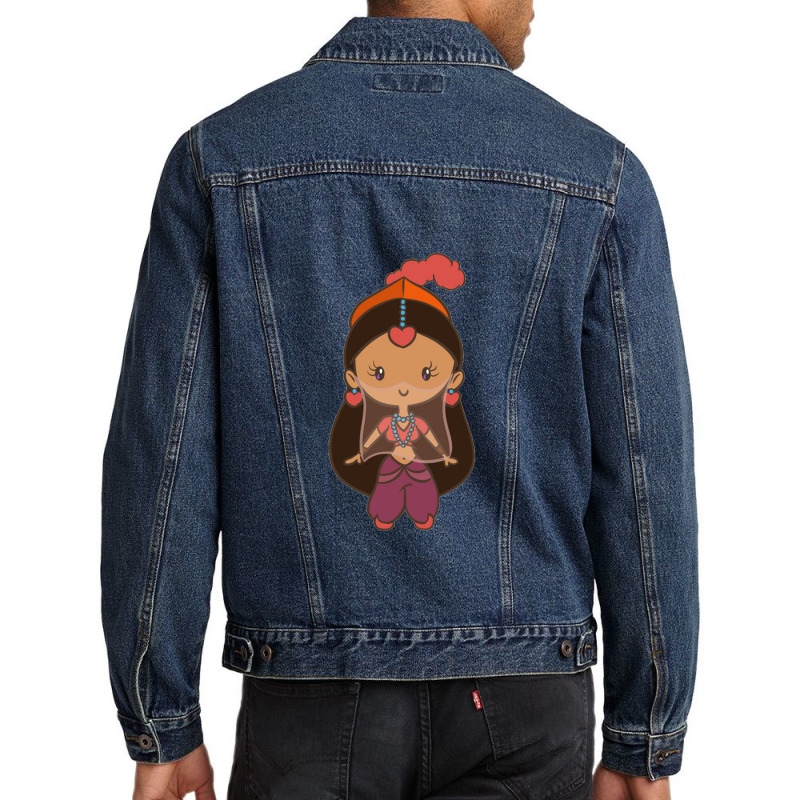 Yum Yum   Lil' Cutie   Heart Men Denim Jacket | Artistshot