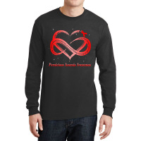 I Wear Red For Pernicious Anemia Awareness Warrior Pullover Hoodie Long Sleeve Shirts | Artistshot