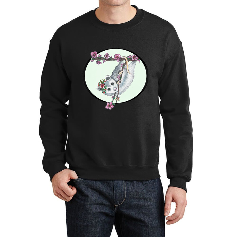 Limited Edition Baby Possum Crewneck Sweatshirt by macklinsampson | Artistshot