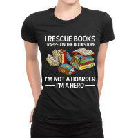 I Rescue Books Ladies Fitted T-shirt | Artistshot