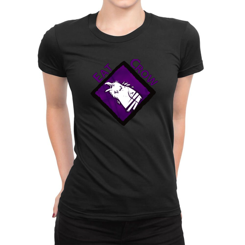 Eat Crow With Spies From The Shadows Ladies Fitted T-Shirt by FeytenJoreto | Artistshot