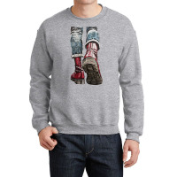 Skinhead Boots Crewneck Sweatshirt | Artistshot