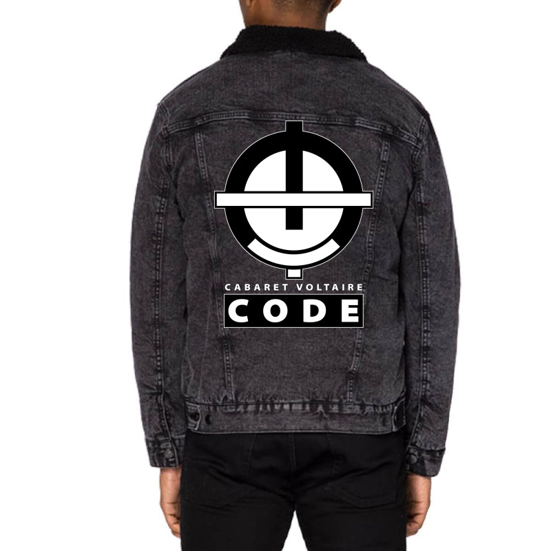 Cabaret Voltaire  Code Symbol. Premium Unisex Sherpa-Lined Denim Jacket by vonnezramzele | Artistshot