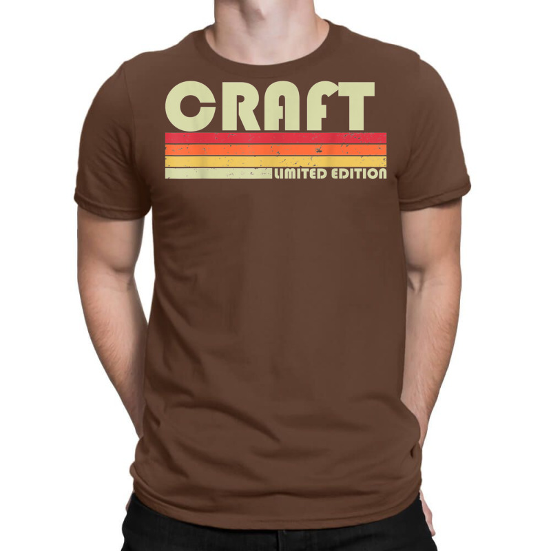 Craft Surname Funny Retro Vintage 80s 90s Birthday Reunion  Classic T-Shirt by botitefinos | Artistshot