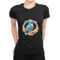 Kingfisher Heaven Ladies Fitted T-shirt | Artistshot