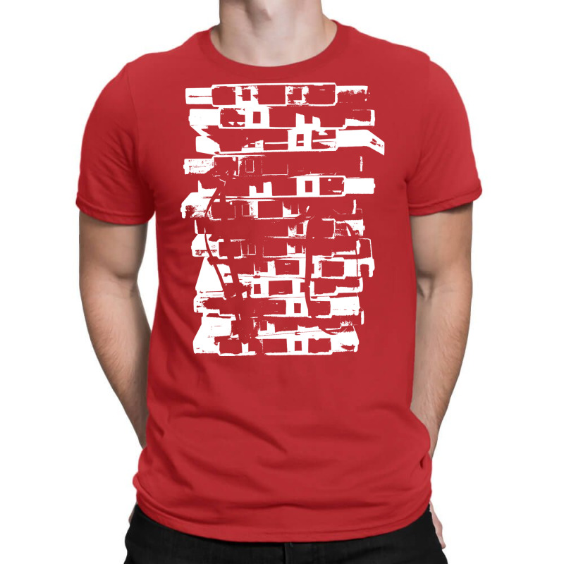 Cassette Tape Stack T-Shirt by horveyfoths | Artistshot