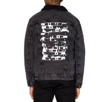 Cassette Tape Stack Unisex Sherpa-lined Denim Jacket | Artistshot