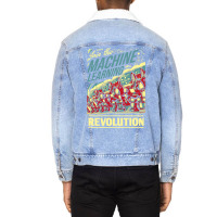 Join The Machine Learning Revolution Unisex Sherpa-lined Denim Jacket | Artistshot