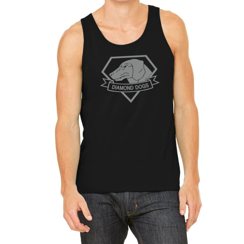 Metal Gear Solid  Diamond Dogs (gray) 1 Tank Top by WilliamRobinson | Artistshot