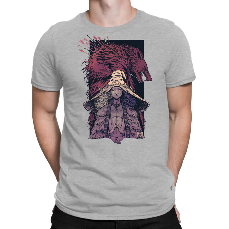 Ranni And The Baleful Shadow   Desaturated T-shirt | Artistshot