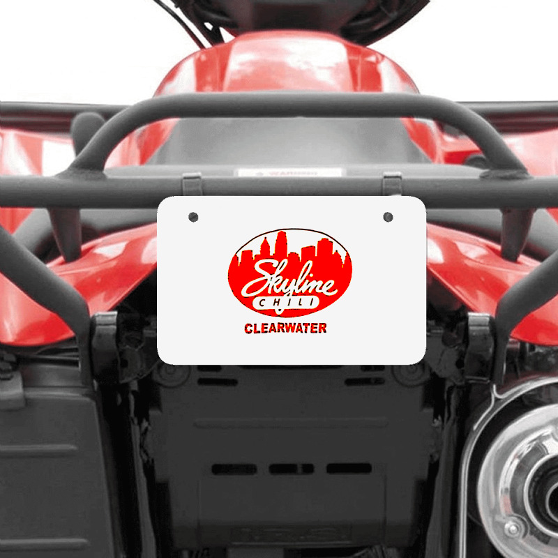 Skyline Chili Clearwater Popular Atv License Plate | Artistshot
