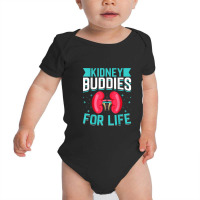 Kidney Donor - Kidney Buddies For Life Kidney Donation Baby Bodysuit | Artistshot