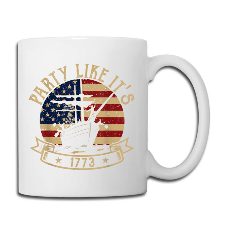 Party Like It's 1773 Funny Us History Boston Tea Vintage Coffee Mug | Artistshot