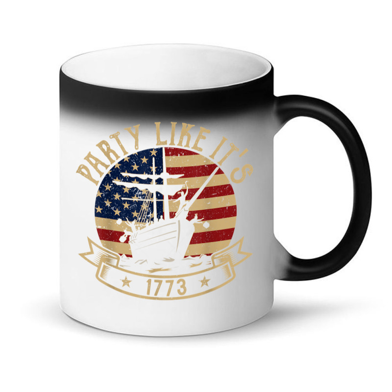 Party Like It's 1773 Funny Us History Boston Tea Vintage Magic Mug | Artistshot