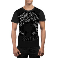 Reina Empowered Latina Poder Latina Pride Hispanic Heritage Graphic T-shirt | Artistshot