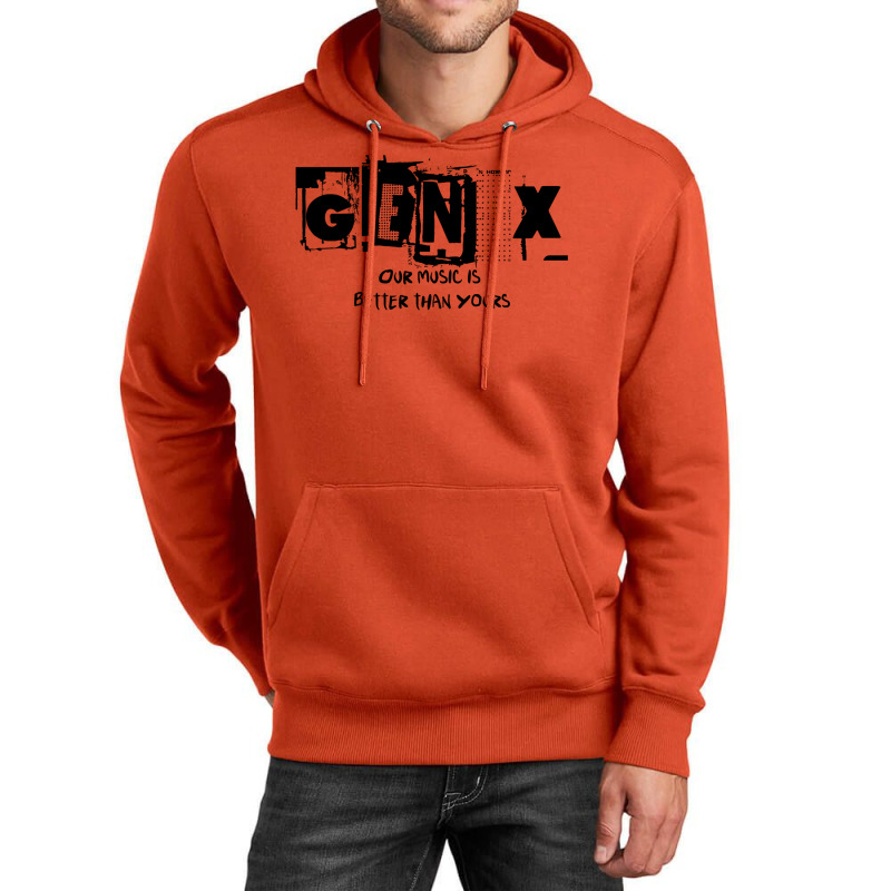 Generation X Our Music Is Better Than Yours  Classic Unisex Hoodie by botitefinos | Artistshot