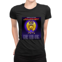 Jrny 50th Anniversary Freedom Tour 2023 With Locations Ang Dates Class Ladies Fitted T-shirt | Artistshot