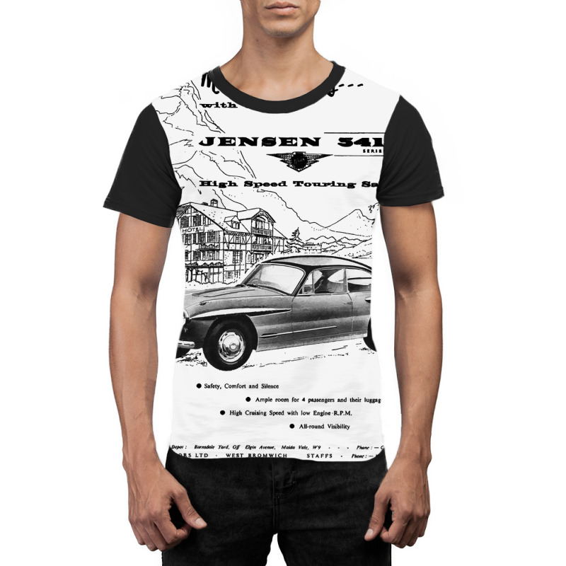 Jensen 541   Advert Graphic T-shirt | Artistshot