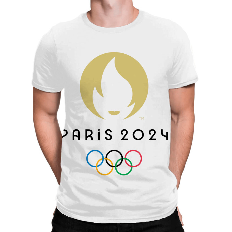 Custom Paris Summer Olympic 2024 All Over Men's Tshirt By Arttothemoon