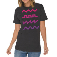 Waveform Techno Synthesizer Synth Analog T Shirt Vintage T-shirt | Artistshot