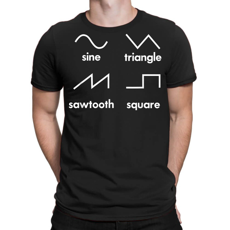 Waveform Techno Synthesizer Synth Analogue Digital T Shirt T-shirt | Artistshot