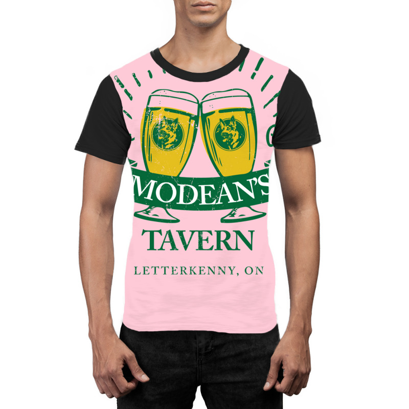 Modeans Tavern Letterkenny Ontario Graphic T-shirt by iyambawebu8 | Artistshot