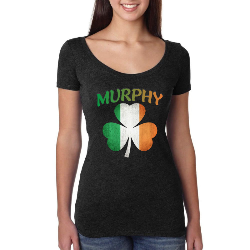 Murphy Shamrock Iceland Women's Triblend Scoop T-shirt by Dragon2020 | Artistshot