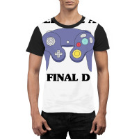 Smash Controller Melee Video Game Controller Illustration Final Destin Graphic T-shirt | Artistshot