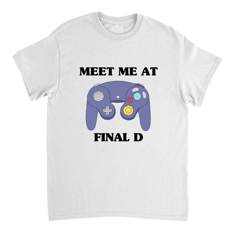 Smash Controller Melee Video Game Controller Illustration Final Destin Classic T-shirt by SandeeNardi | Artistshot