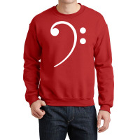 Bass Clef Music Musician Party Festival Dance   70s Crewneck Sweatshirt | Artistshot