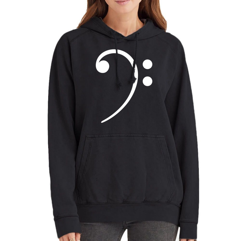 Bass Clef Music Musician Party Festival Dance   70s Vintage Hoodie by hogbavracamm | Artistshot