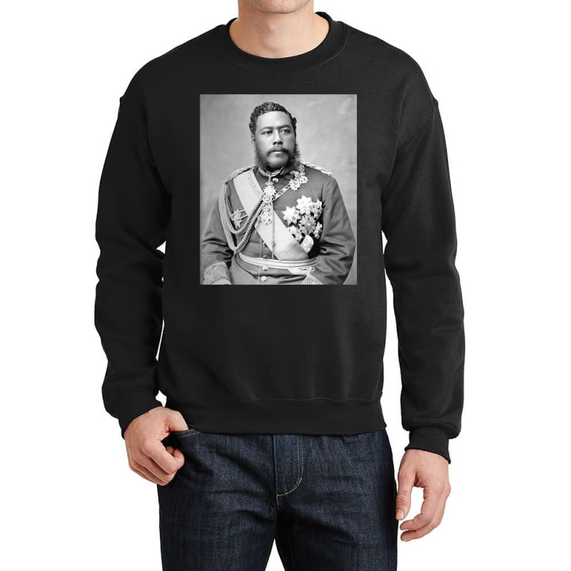 Kalākaua, The Last King Of Hawaii. Crewneck Sweatshirt by PaulJKrois | Artistshot