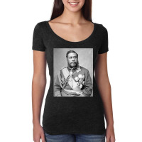 Kalākaua, The Last King Of Hawaii. Women's Triblend Scoop T-shirt | Artistshot