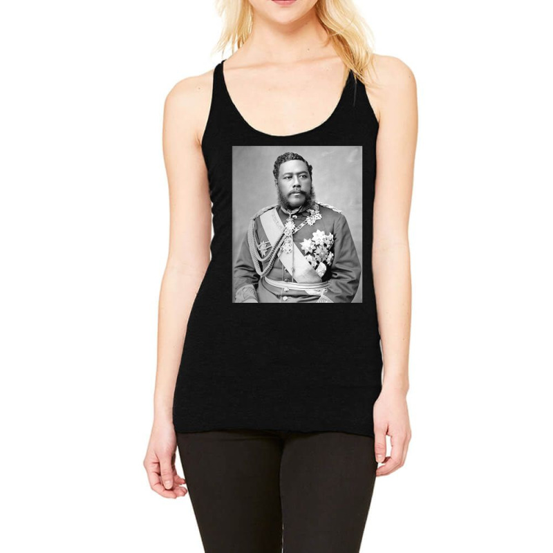 Kalākaua, The Last King Of Hawaii. Racerback Tank by PaulJKrois | Artistshot