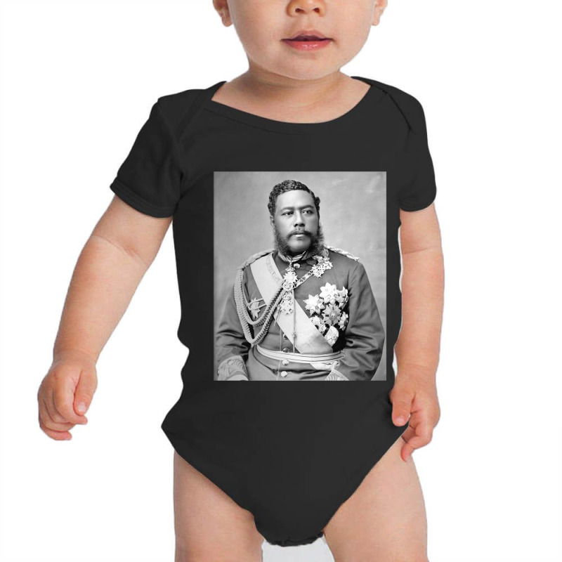 Kalākaua, The Last King Of Hawaii. Baby Bodysuit by PaulJKrois | Artistshot