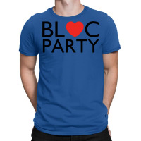 Bloc Party Heart   80s T-shirt | Artistshot