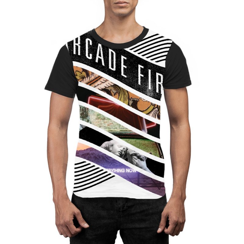 Arcade Fire   Discography Graphic T-shirt by chiarimagke | Artistshot