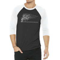 The Sound Of Nature In Motion - White 3/4 Sleeve Shirt | Artistshot