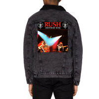 Best New Covers Rush   Cute Unisex Sherpa-lined Denim Jacket | Artistshot