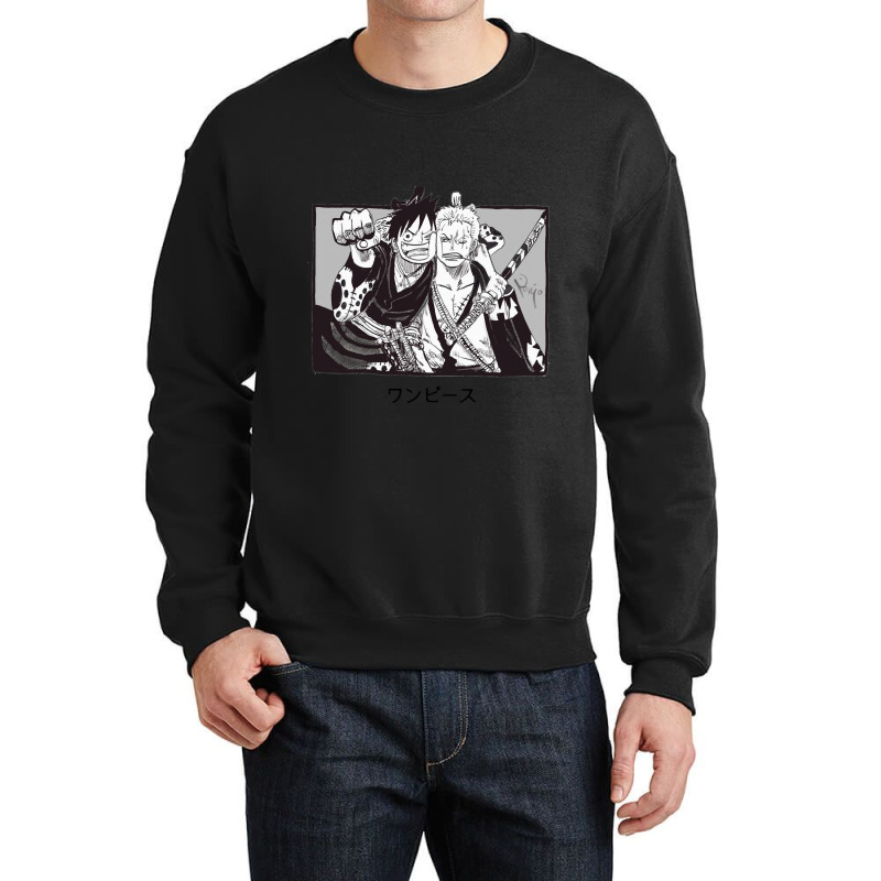 Luffy And Zoro   One Piece Crewneck Sweatshirt | Artistshot