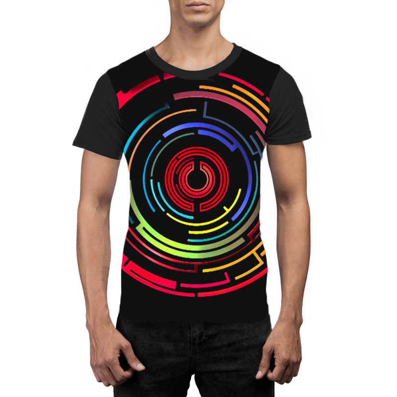 Maze Design Classic Graphic T-shirt | Artistshot