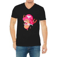 One Piece Is Real Chopper Meme V-neck Tee | Artistshot