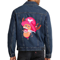 One Piece Is Real Chopper Meme Men Denim Jacket | Artistshot